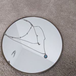 Layered turquoise necklace